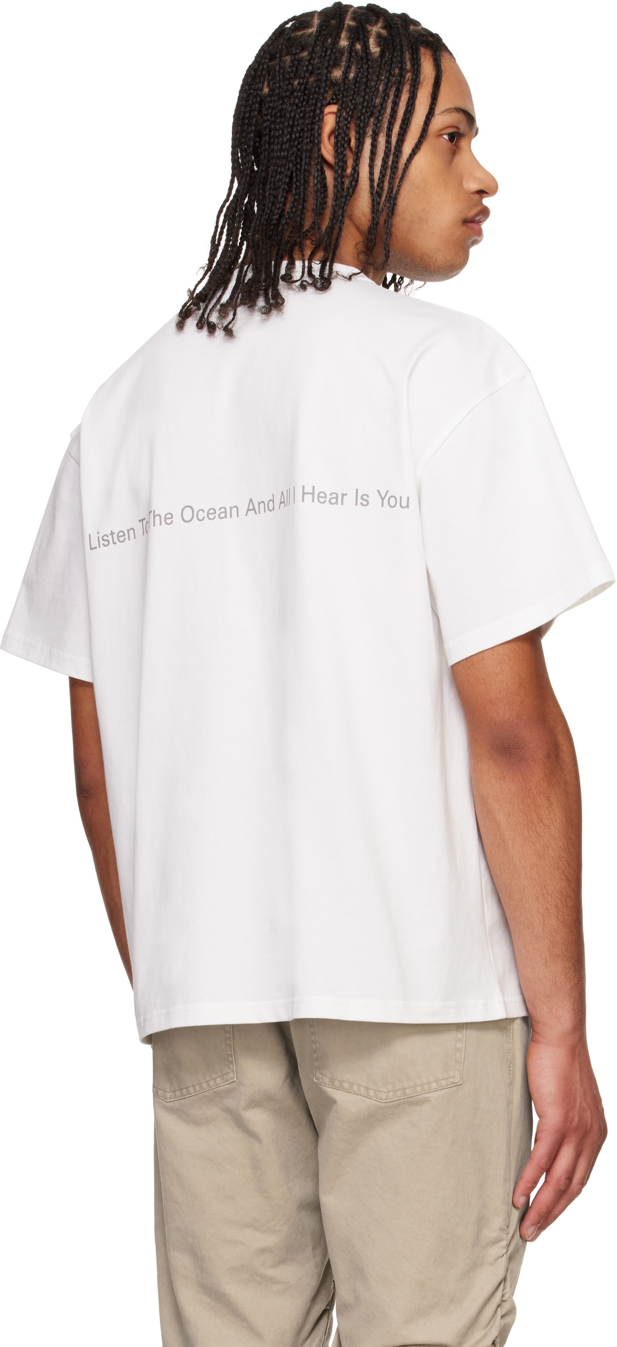 MISBHV White La Donna Del Lago T-shirt