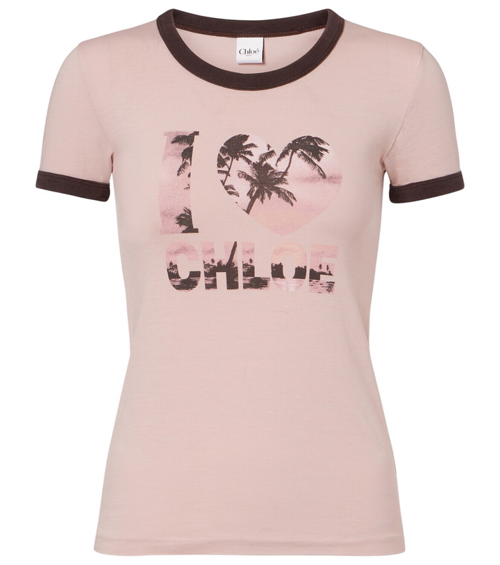 Photo: Chloé Printed cotton T-shirt