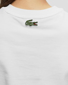 Lacoste Crocodelle T Shirt White - Womens - Shortsleeves