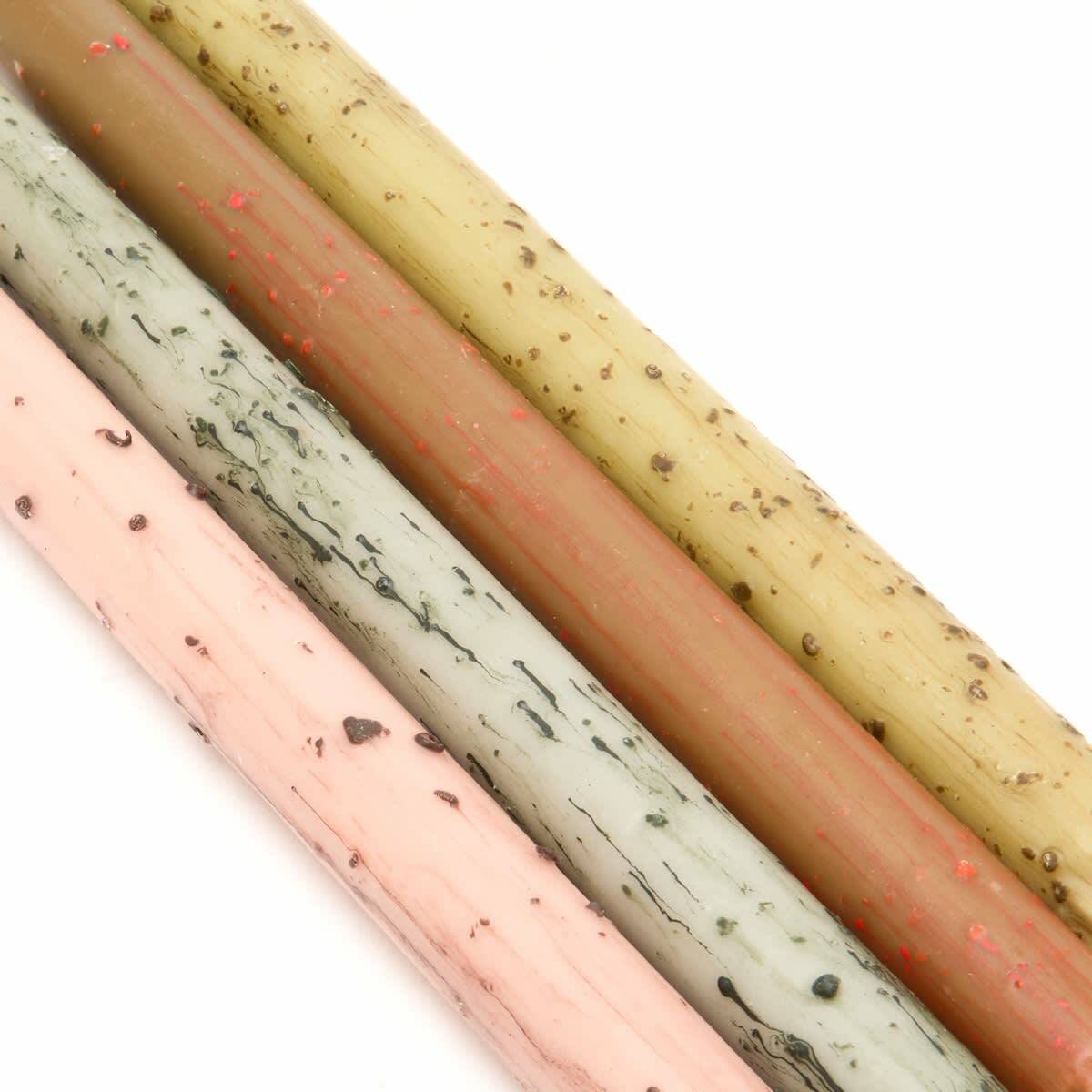 ferm LIVING Mura Candles - Set of 4 in Mixed 