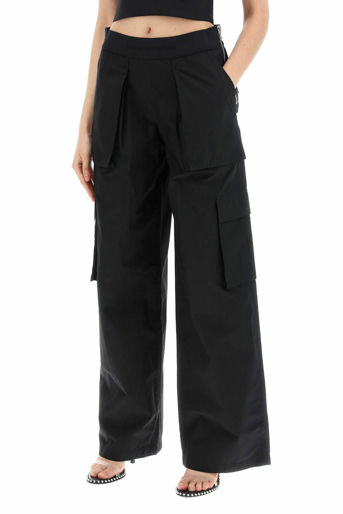 ALEXANDER WANG ripstop cargo pants in Black Alexander Wang