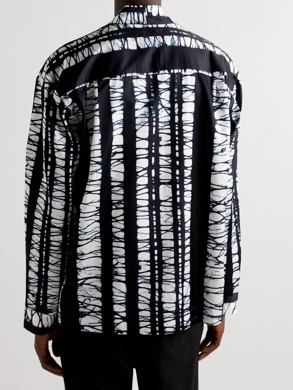 Tie Dyed Striped Jacket Tie Dyed Striped Jacket