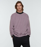 Marni - Double-sided striped velour shirt