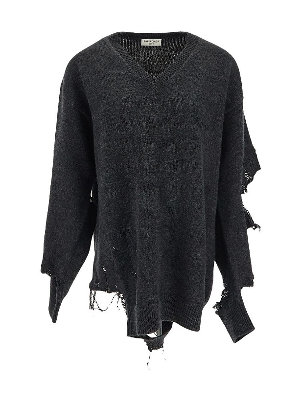 Photo: Balenciaga Distressed Sweater