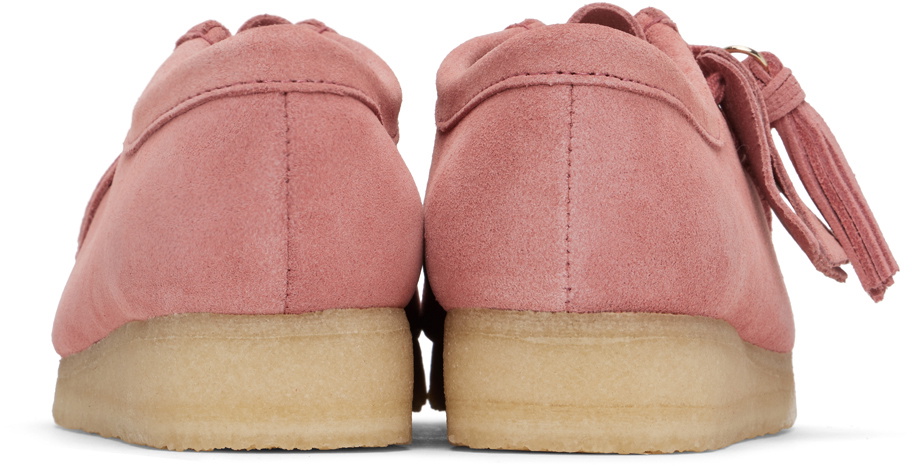 Clarks Women's Wallabee Cup Vintage Pink Suede – THE SHOE PLAZA