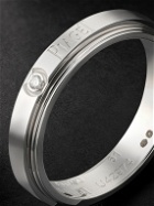 Piaget - Possession Logo-Engraved 18-Karat White Gold Diamond Ring - Silver