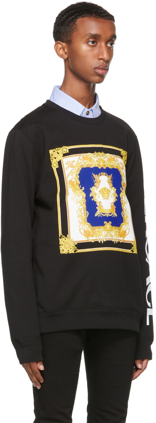 Versace Black Medusa Renaissance Sweatshirt Versace