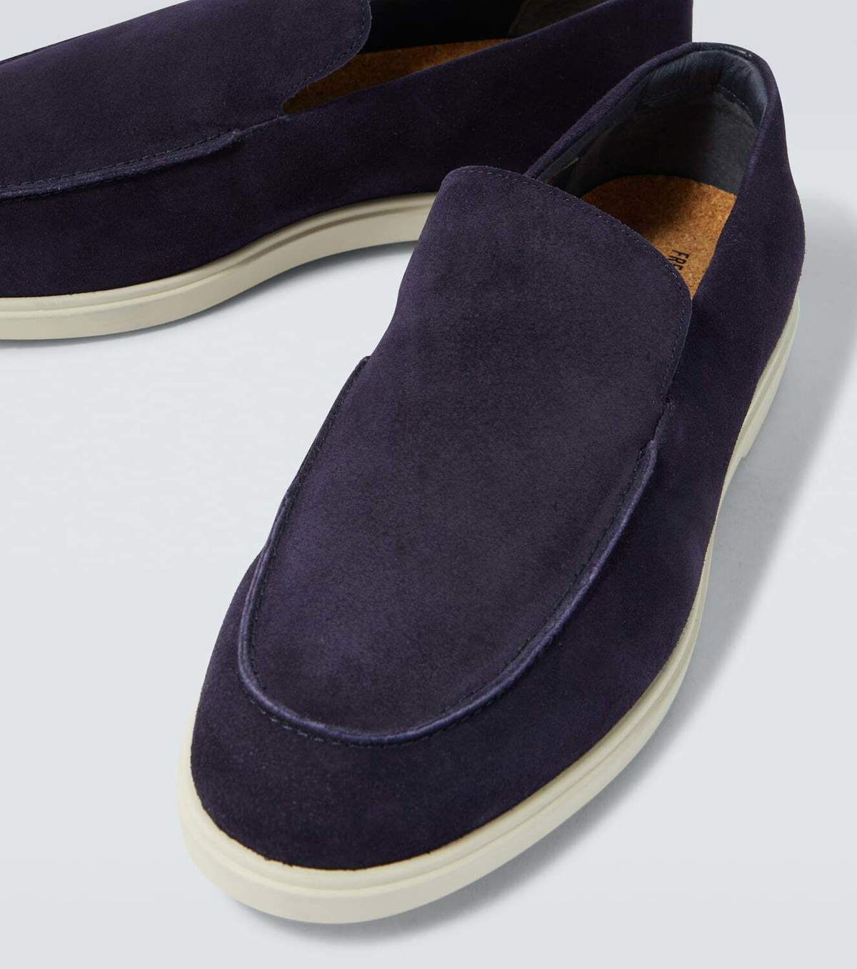 Frescobol Carioca Miguel suede loafers
