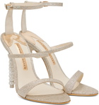 Sophia Webster Gold Rosalind Heeled Sandals