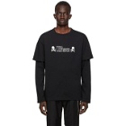 mastermind JAPAN Black C2H4 Edition Double Layer T-Shirt