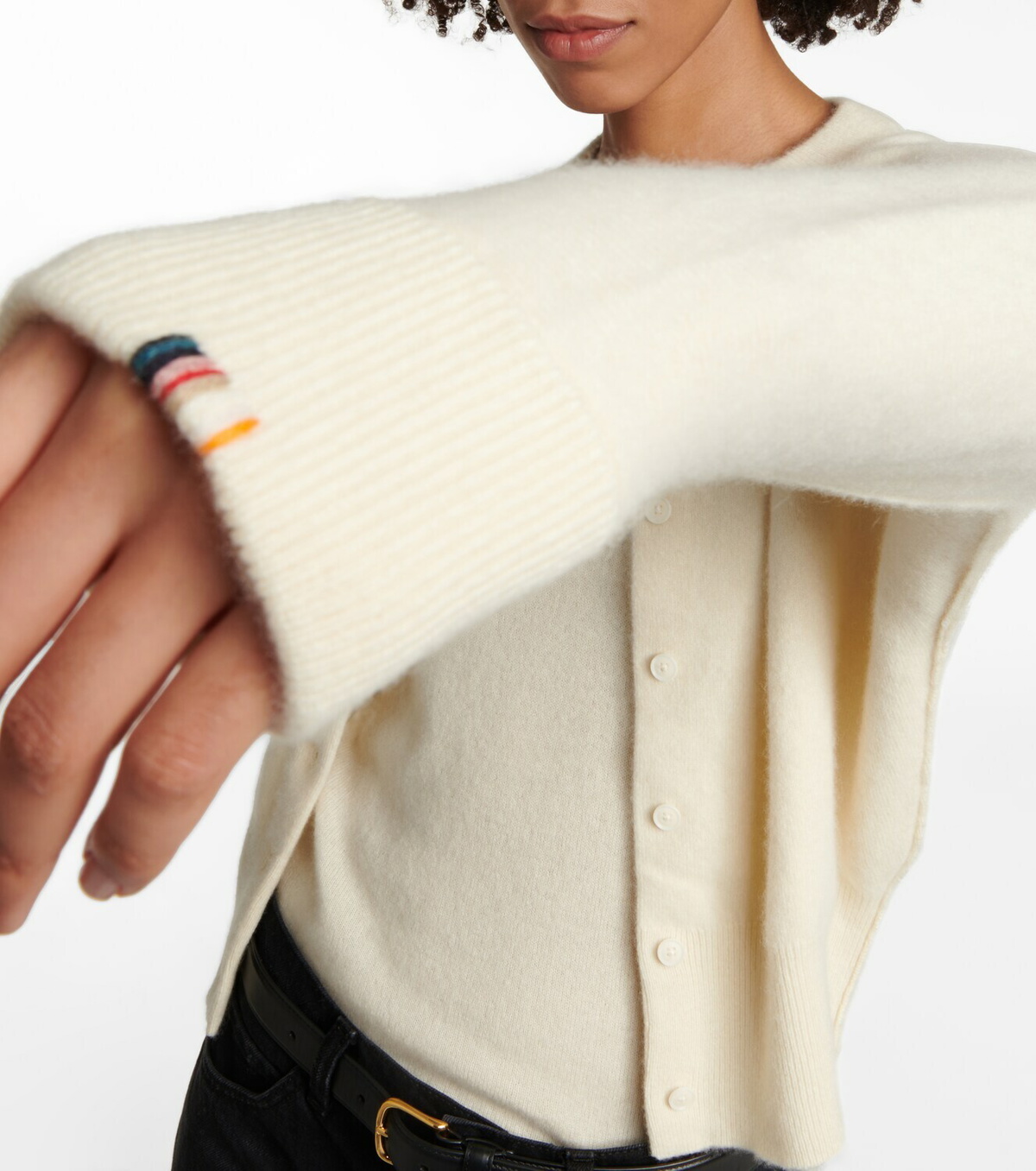 Extreme Cashmere - N°257 Blouson cropped cashmere-blend cardigan