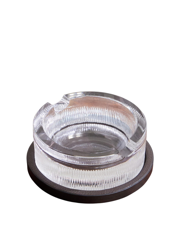 Photo: Dunhill - Leather and Crystal Ashtray - Neutrals