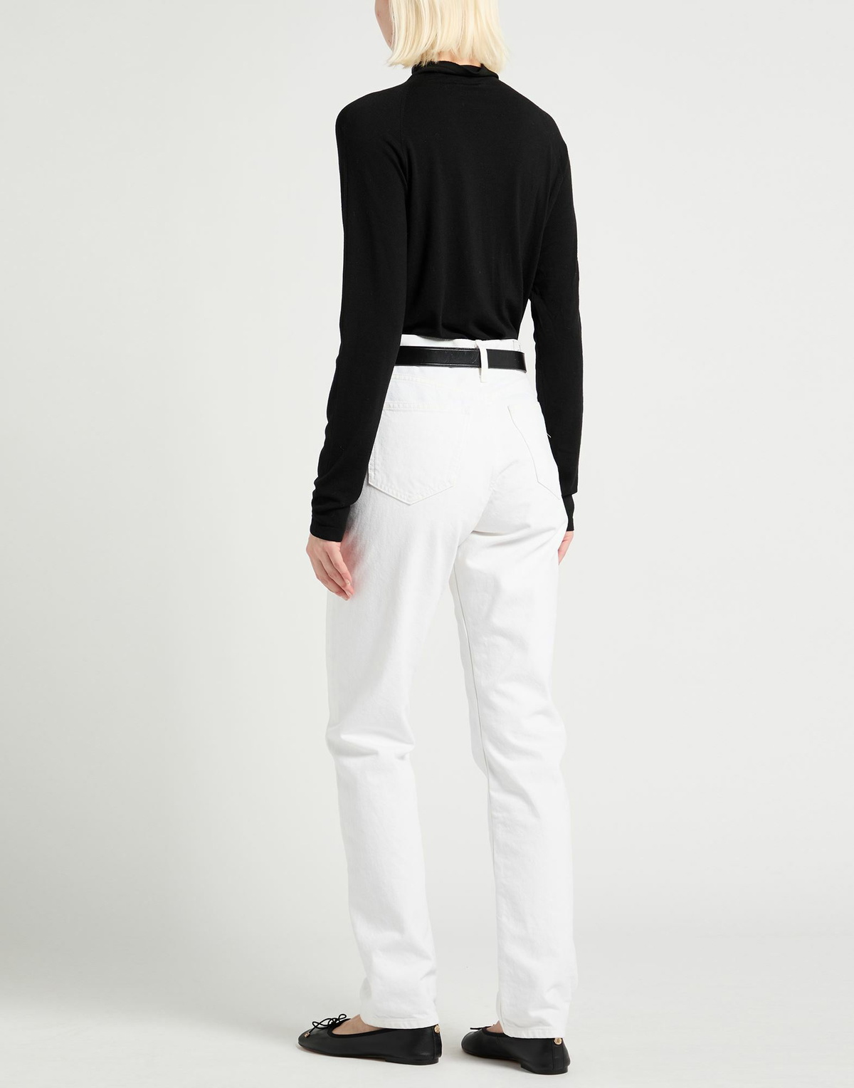 The Row Womens Turtleneck in Black