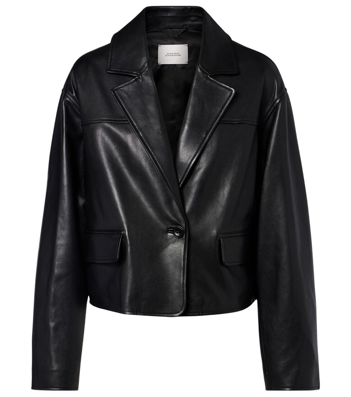 Photo: Dorothee Schumacher Leather jacket