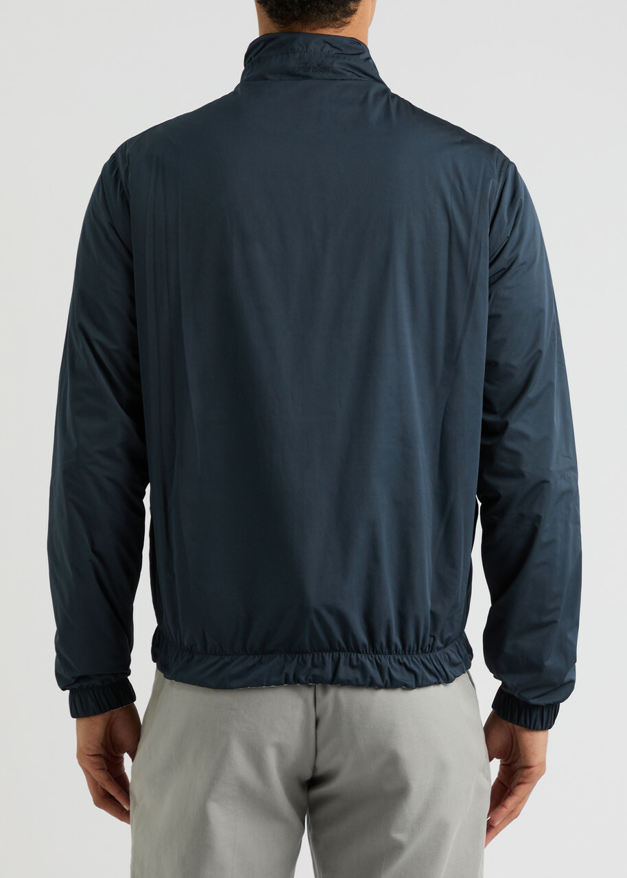 Aurélien Resort Reversible Shell Jacket Navy