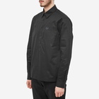 Fred Perry Men's Popover Shirt in Black