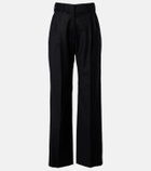 Blazé Milano Fox wool straight pants