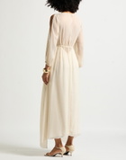 Peserico Womens Maxi dress in Beige