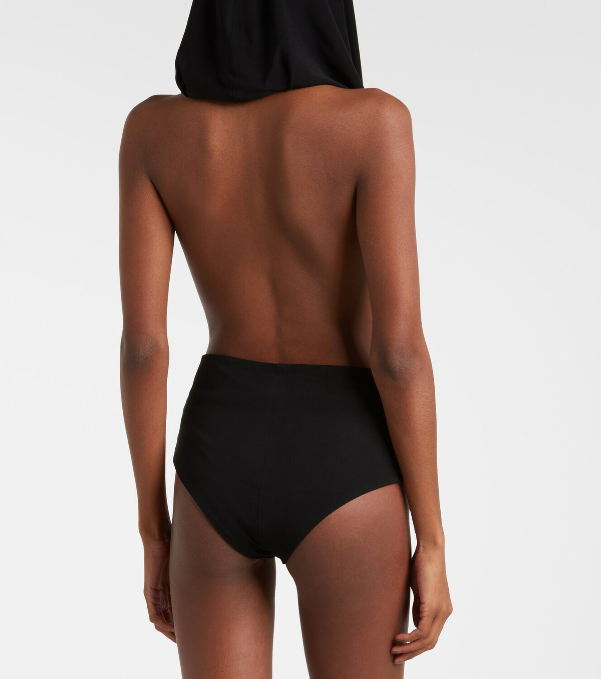 Balmain Hooded jersey bodysuit