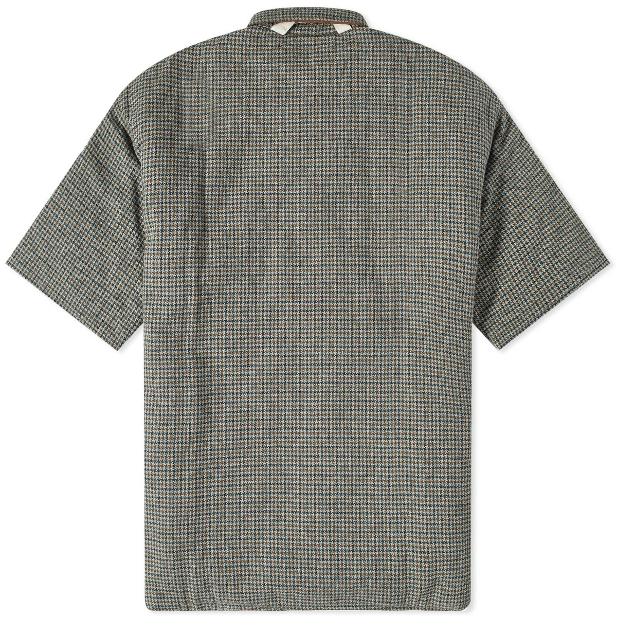 Merely Made Reversible Padded Shirt in Brown Check