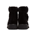 Off-White Black Timberland Edition Velvet Boots