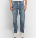 Nudie Jeans - Lean Dean Slim-Fit Tapered Organic Stretch-Denim Jeans - Men - Light denim