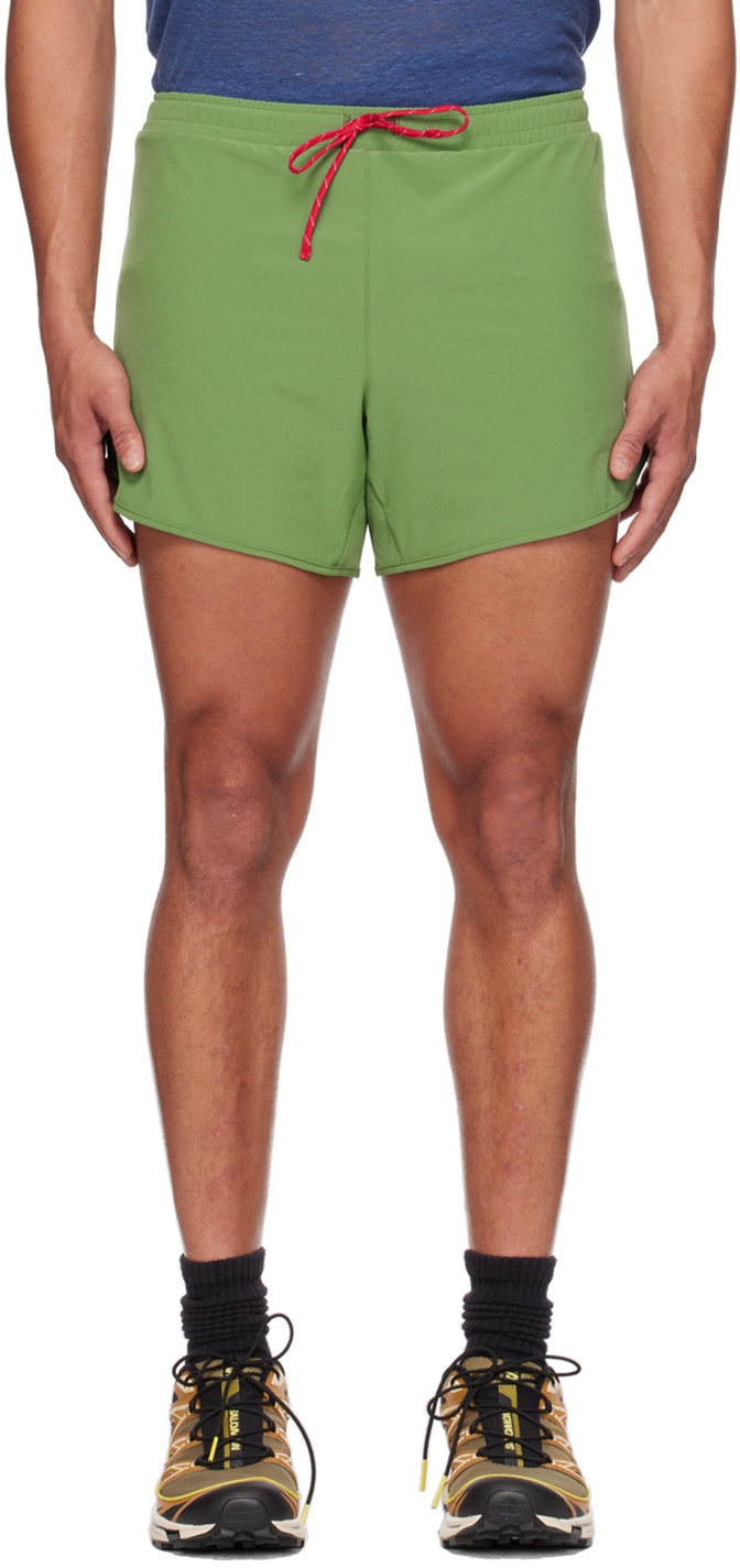 District Vision Green Spino Shorts District Vision