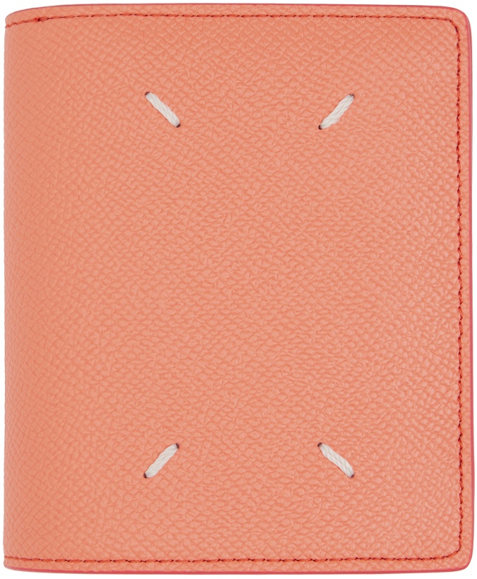 Photo: Maison Margiela Orange Four Stitches Wallet