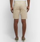 NN07 - Crown Garment-Dyed Stretch-Cotton Twill Shorts - Beige