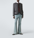 Valentino Pinstripe virgin wool jacket