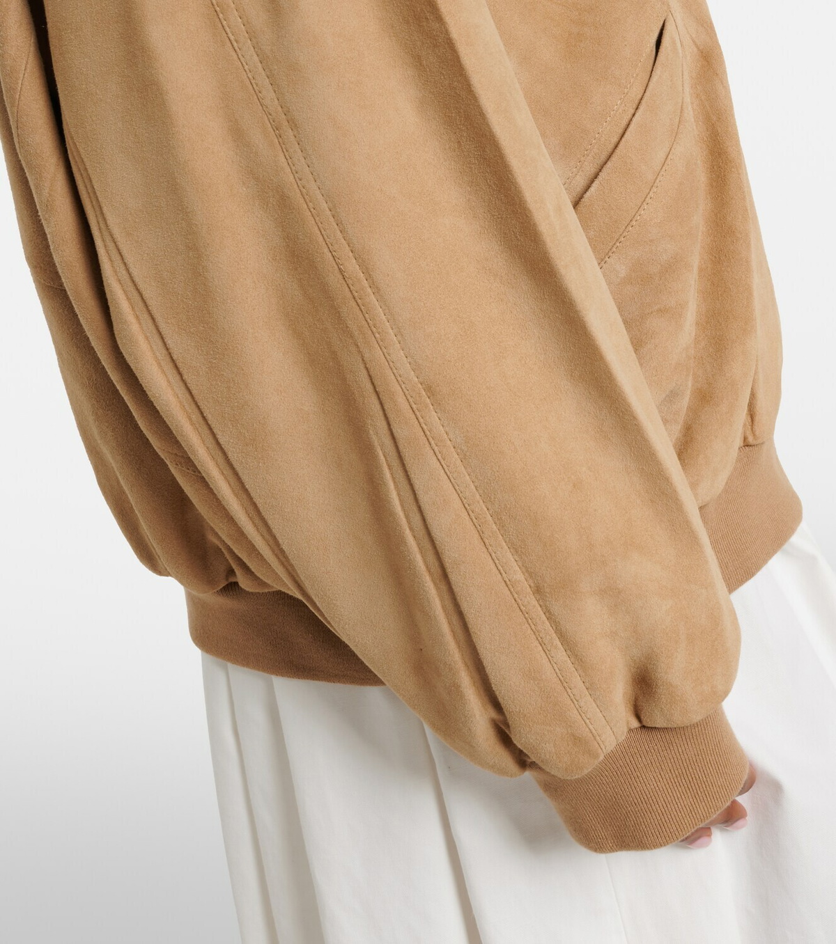 Prada Suede blouson jacket