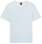 Hugo Boss - Linen T-Shirt - Men - Light blue