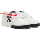 Off-White White Vulcanized Low Leather Sneakers
