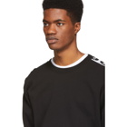 McQ Alexander McQueen Black Tape Big Sweatshirt