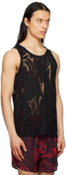 LGN Louis Gabriel Nouchi Black Crewneck Tank Top