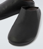The Row Hudson leather mules