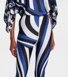 Pucci Iride high-rise leggings