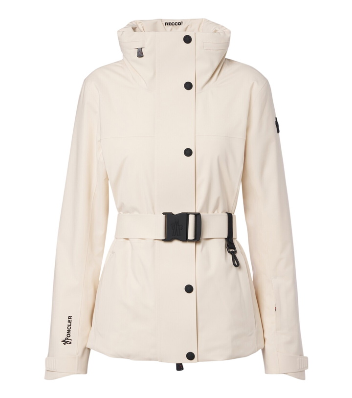 Photo: Moncler Grenoble Hainets belted ski jacket
