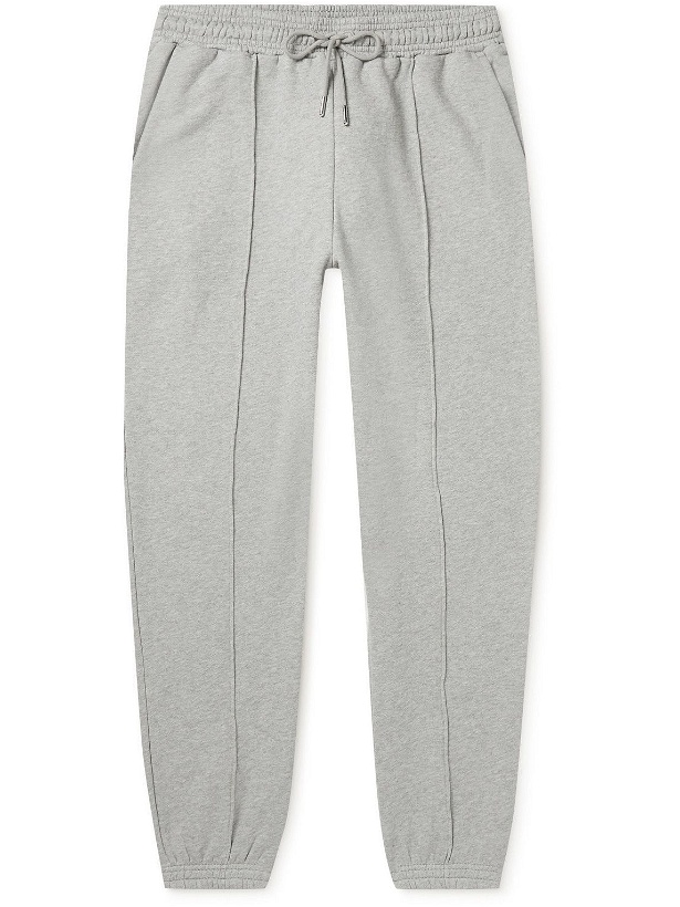 Photo: Ninety Percent - Tapered Organic Cotton-Jersey Sweatpants - Gray