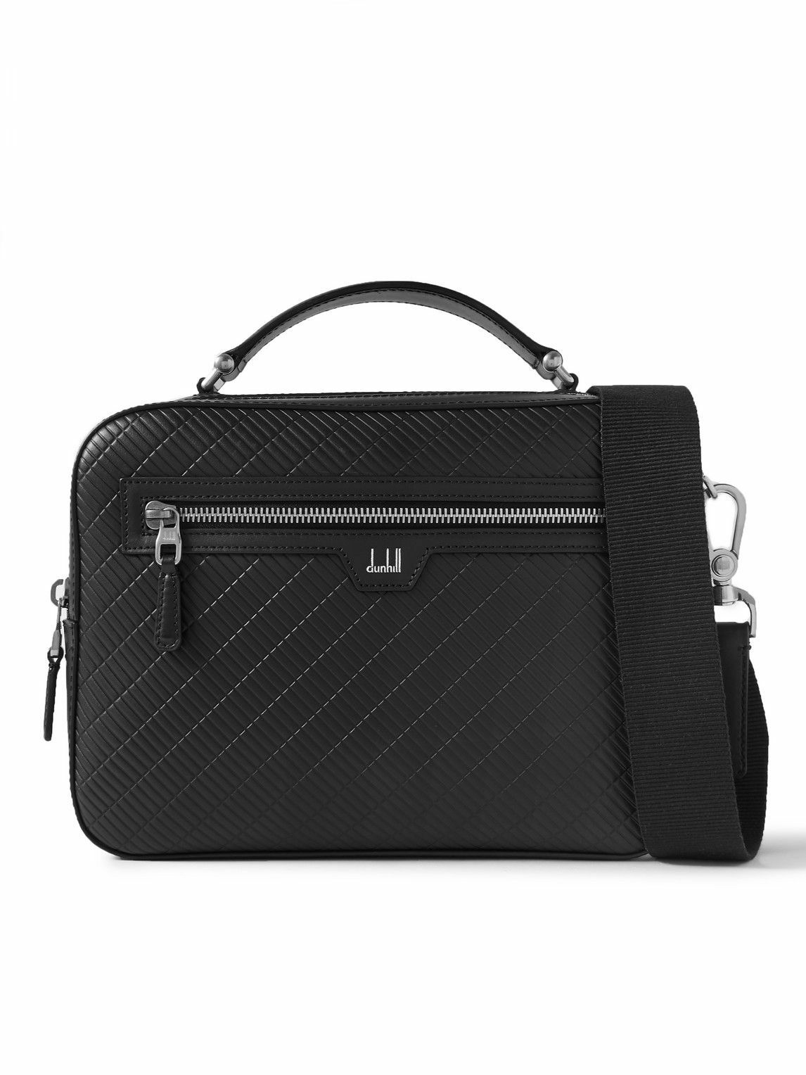 Photo: Dunhill - Contour Quilted Leather Messenger Bag