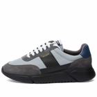 Axel Arigato Men's Genesis Vintage Runner Sneakers in Black/Grey/Blue