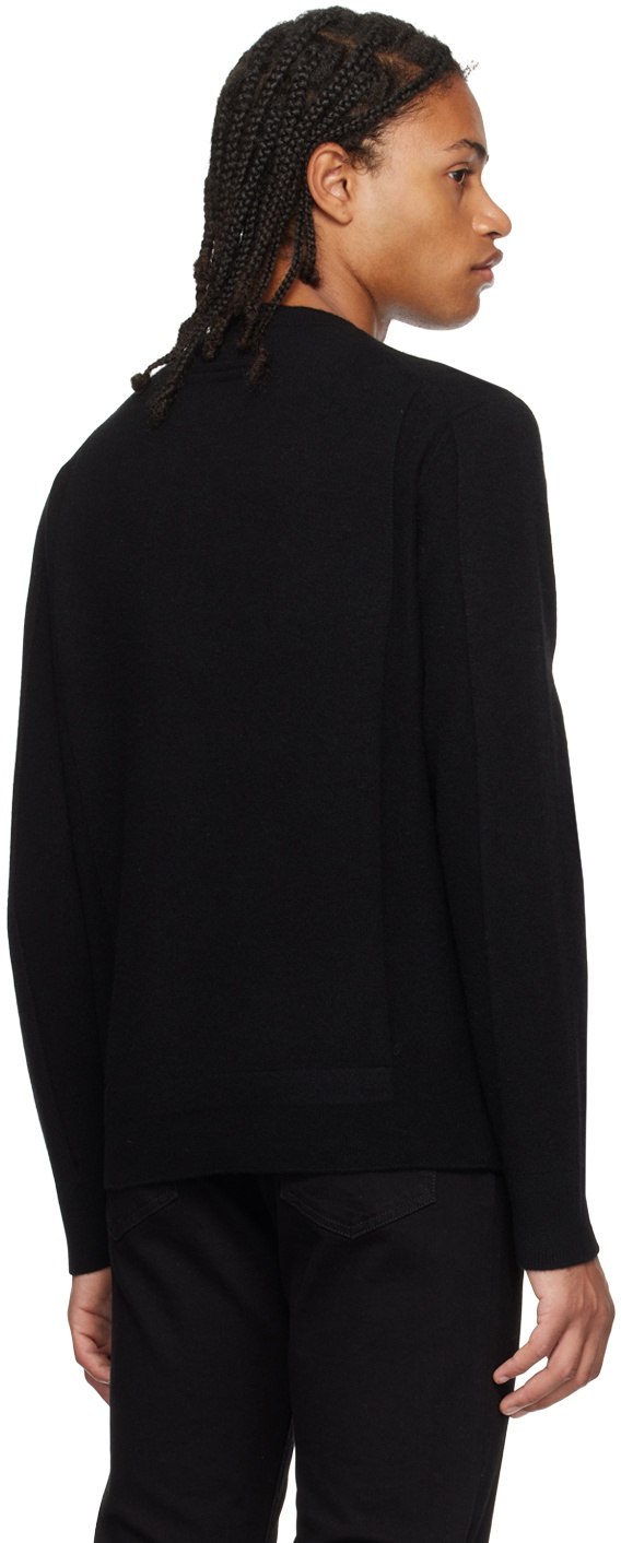 ZEGNA Black Crewneck Sweater