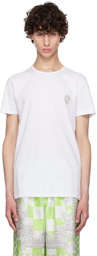 Versace Underwear Two-Pack White Medusa T-Shirts