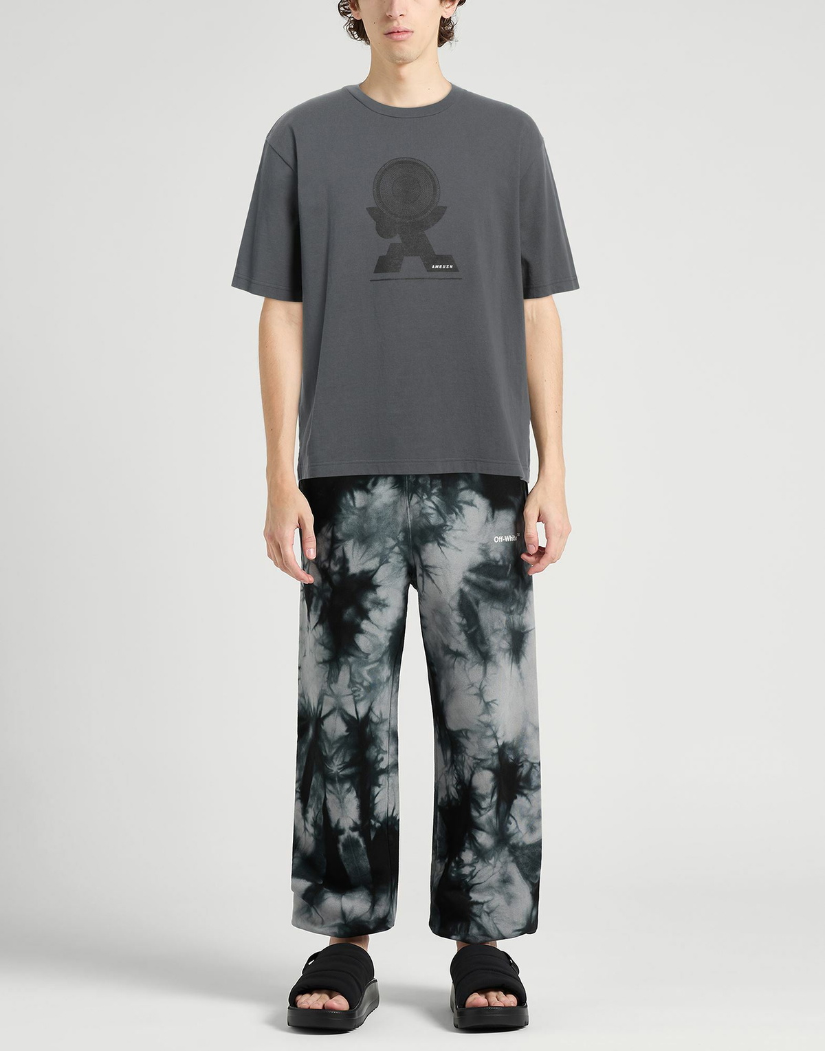 Ambush Mens T-shirt Charcoal