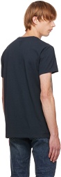 RRL Navy Garment-Dyed T-Shirt