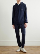 Dolce&Gabbana - Logo-Appliquèd Wool Sweatpants - Blue