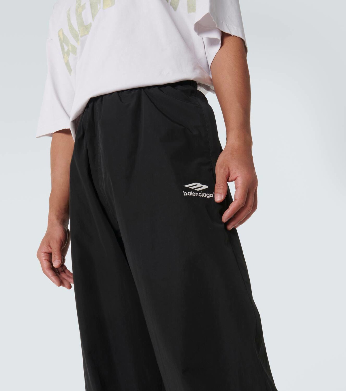 Balenciaga 3B Sports Icon cotton-blend sweatpants Balenciaga