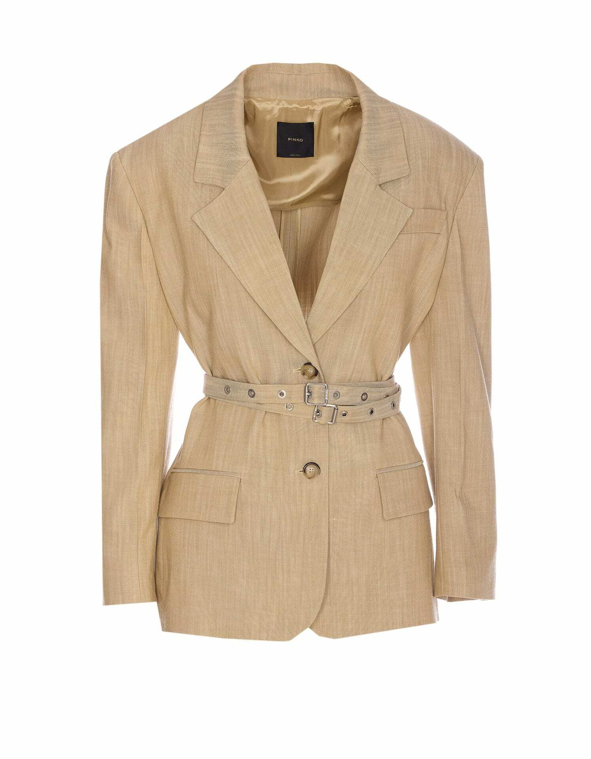 Pinko Emozioni Oversize Blazer With Texture Pinko