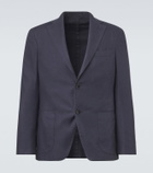 Agnona Silk and cashmere blazer