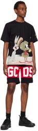 GCDS Black Bugs Bunny T-Shirt